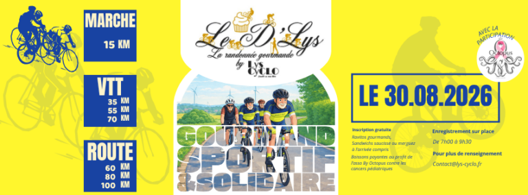 30/08 Brevet du club « Le D&rsquo;Lys 2026 »