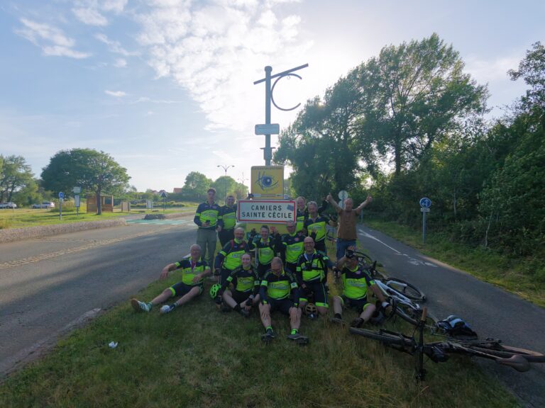 Raid VTT vers Sainte-Cécile